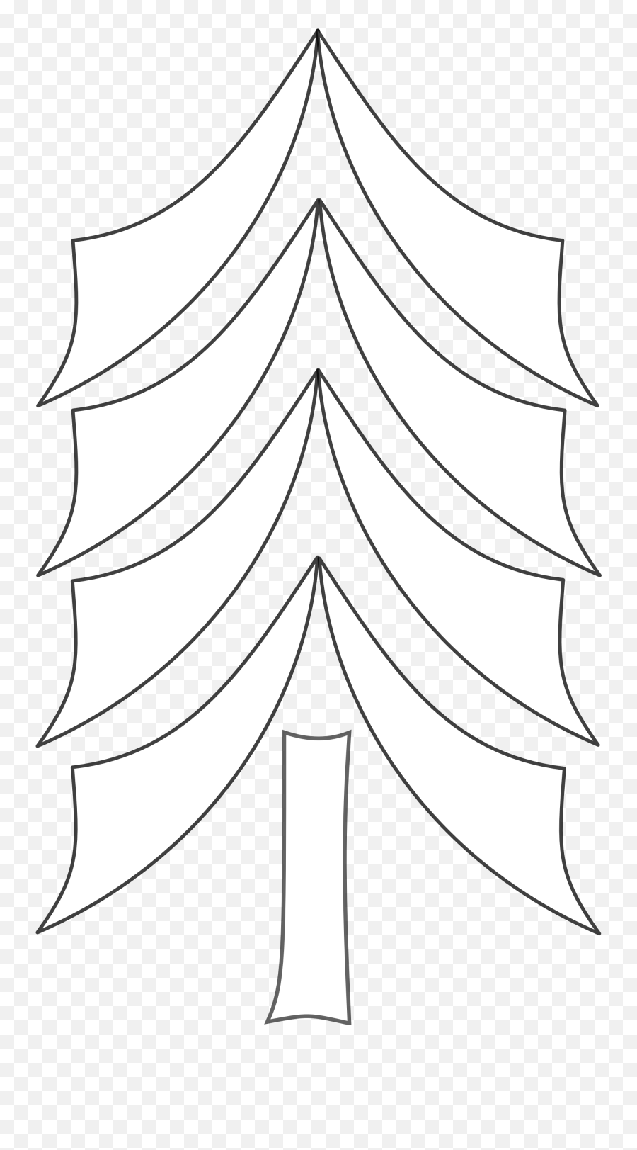 Black And White Christmas Tree - Clipart Best Language Emoji,Christmas Tree Clipart Black And White