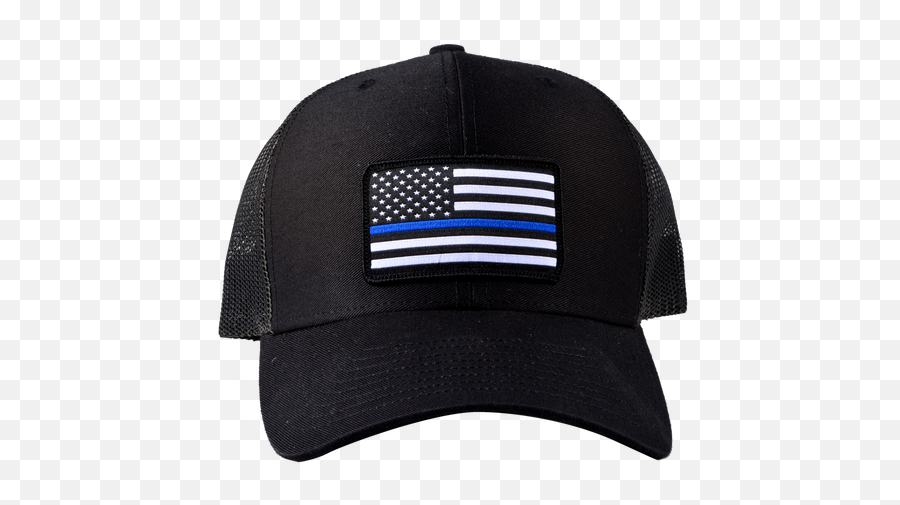 Thin Blue Line Flag Patch Hat U2013 Black Rifle Coffee Company Emoji,Thin Blue Line Png