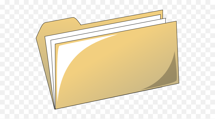 Download Png Library Stock File Folder Clip Art At Clker Emoji,Transparent Folder
