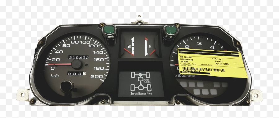 Speedometerinstrument Cluster Mitsubishi Montero Pajero Mr298407 Emoji,Mitsubishi Logo Wallpaper
