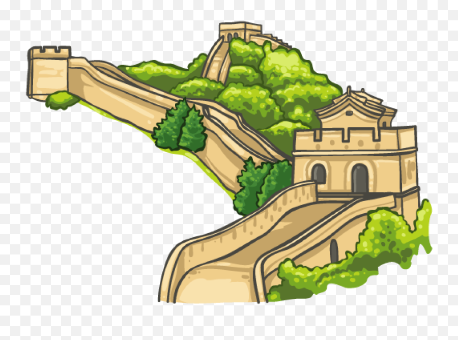 Great Wall Of China Location Png U0026 Free Great Wall Of China - Great Wall Of China Clipart Png Emoji,Location Png