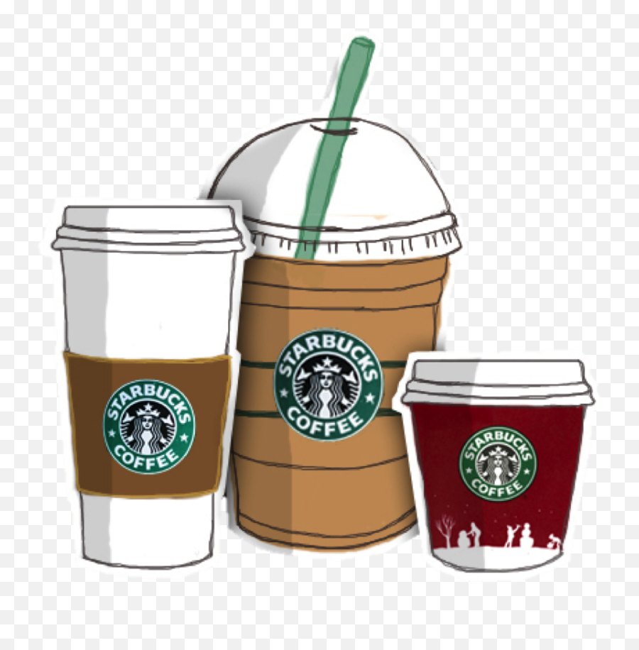 Free Transparent Starbucks Png Download - Starbucks Drawing Emoji,Starbucks Clipart