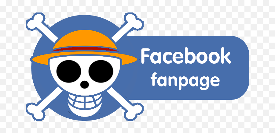 Facebook Logo One Piece Full Size Png Download Seekpng - Logo Fanpage Facebook Png Emoji,One Piece Logo
