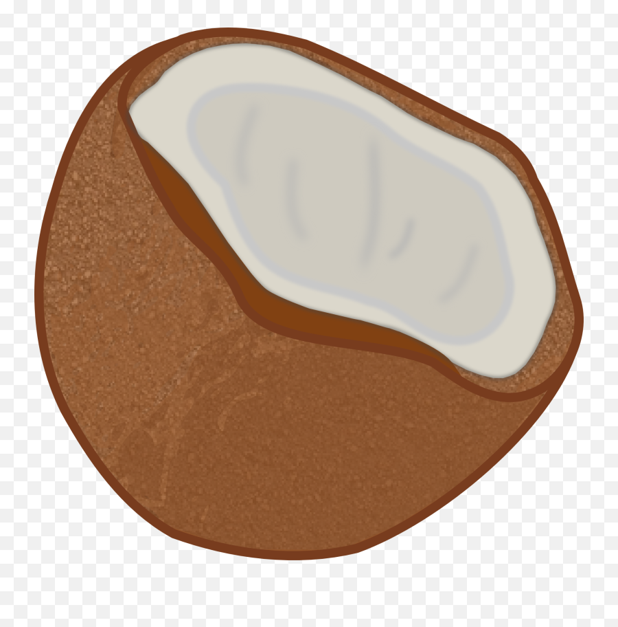 Free Clip Art - Cocnut Clip Art Emoji,Coconut Clipart