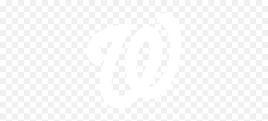Washington Nationals Liput - Washington Nationals Logo Black Emoji,Washington Nationals Logo