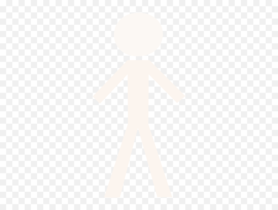 White Person Clipart Clipart Download - White Stick Person Clipart Emoji,Stick Figure Clipart