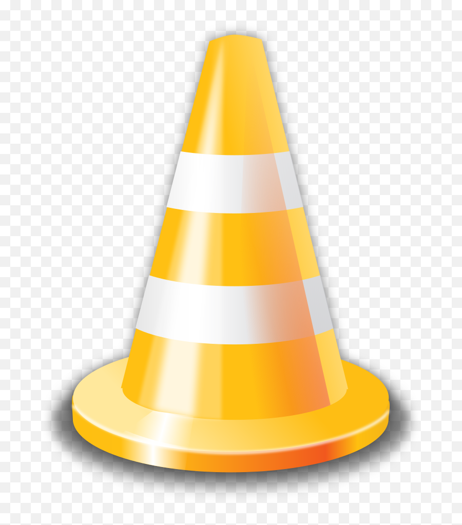 Safety Cone Png - Image Transparent File Svg Wikimedia Yellow Cone Clipart Emoji,Cone Clipart
