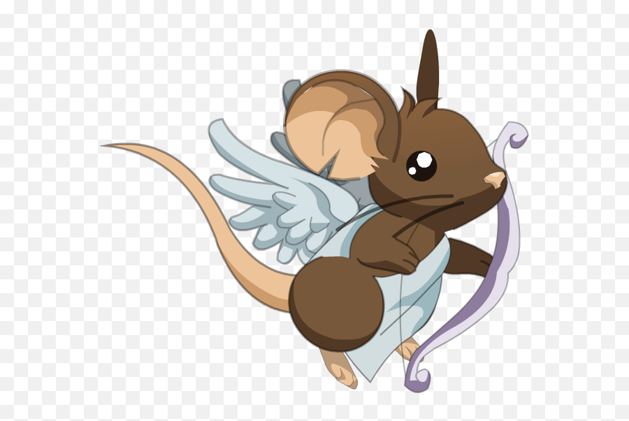 Cupid Transformice Wiki Fandom - Transformice Mouse Emoji,Cupid Png