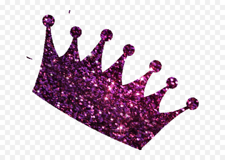 Download Hd Pink Glitter Crown Clipart - Pink Glitter Crown Transparent Glitter Crown Png Emoji,Crown Clipart