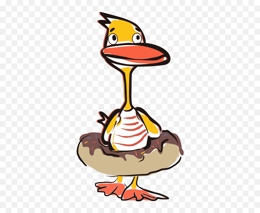 Duck Donuts Emoji,Duck Donuts Logo