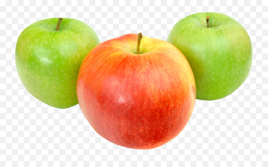 Red And Green Apples Png Image - Red And Green Apples Png Emoji,Apples Png