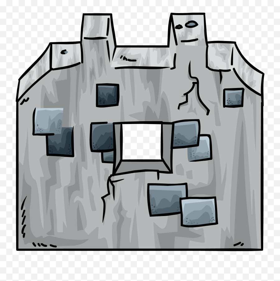 Download Stone Wall Ruins - Club Penguin Wikia Wall Full Club Penguin Wall Emoji,Castle Wall Png