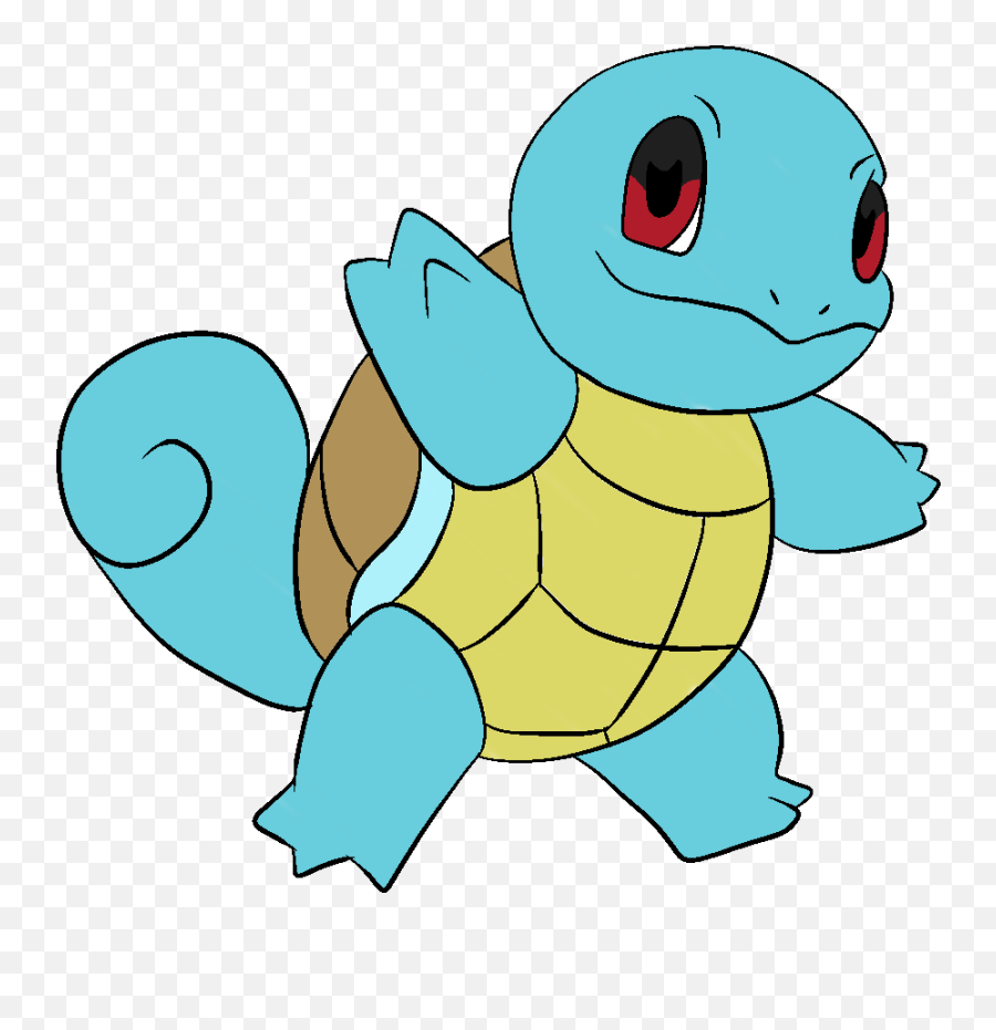 The Cute Turtle Squirtle By Kyo - Pokemon Png Emoji,Squirtle Png