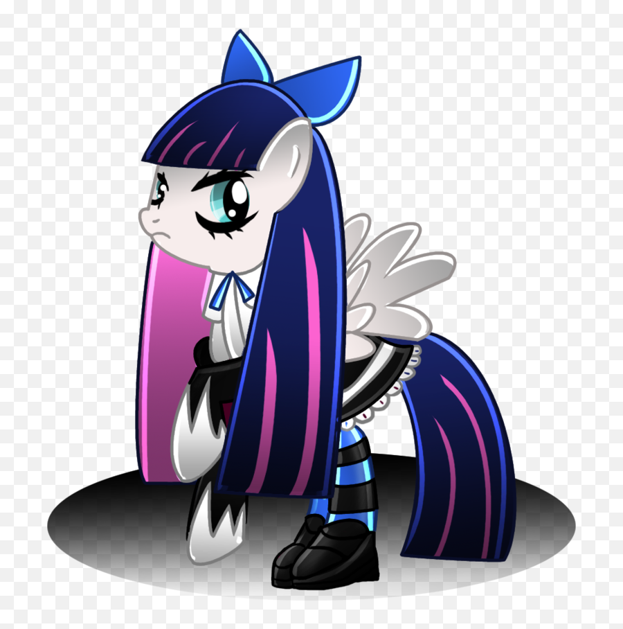 Garterbelt Fan Art - Stocking My Little Pony Emoji,Panty And Stocking Logo