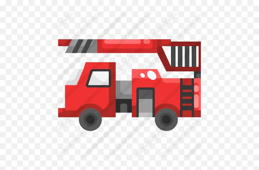 Fire Truck - Commercial Vehicle Emoji,Fire Truck Png