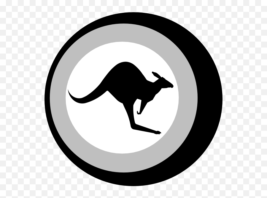 Download Kangaroo Ball Clip Art - Australia Kangaroo Sign Kangaroo Emoji,Kangaroo Clipart