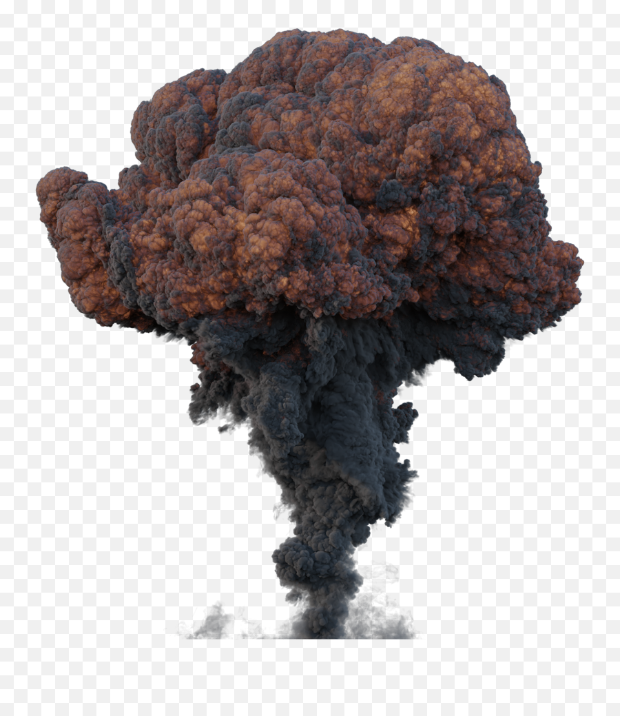 Hd Vfx Nuclear Explosion 2 - Nuclear Explosion 4k Transparent Emoji,Nuclear Explosion Png