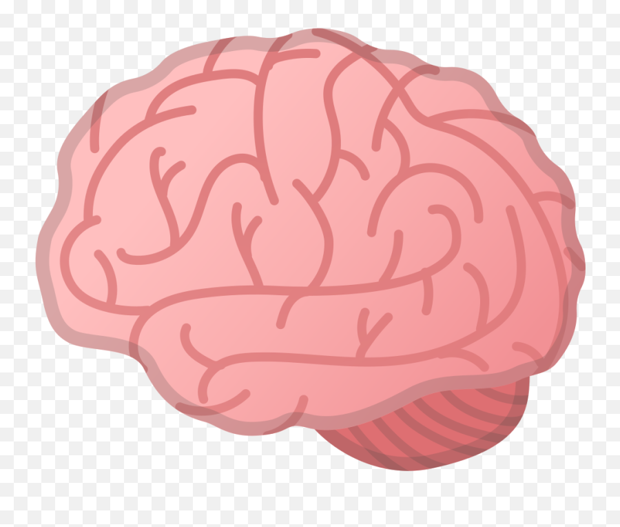 Brain Emoji Transparent Background - Brain Emoji Png,Brain Transparent Background