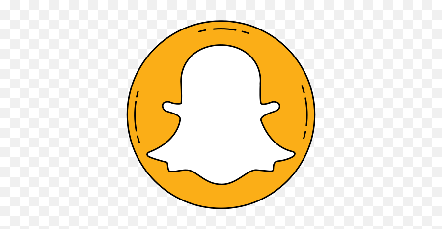 Logo Orange Snapchat Free Icon Of - Quiz 2015 Answers Fashion Emoji,Snapchat Logo