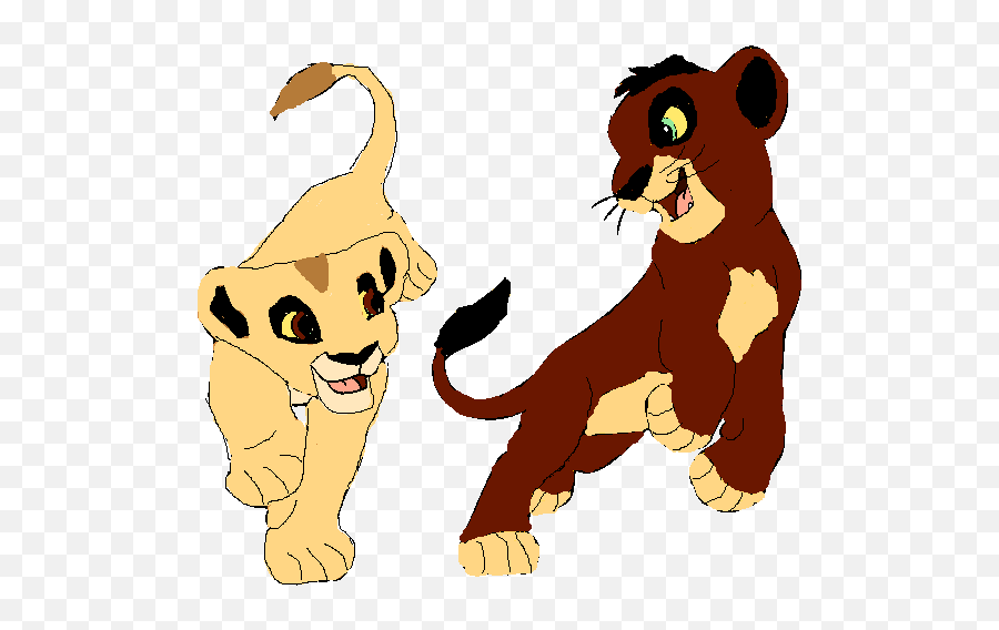 First Lion King Scar And Zira Cub Free Image Download Emoji,Scar Clipart