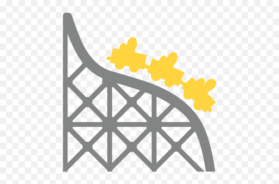 Roller Coaster Id 10424 Emojicouk - Make A Cardboard Billboard,Roller Coaster Clipart