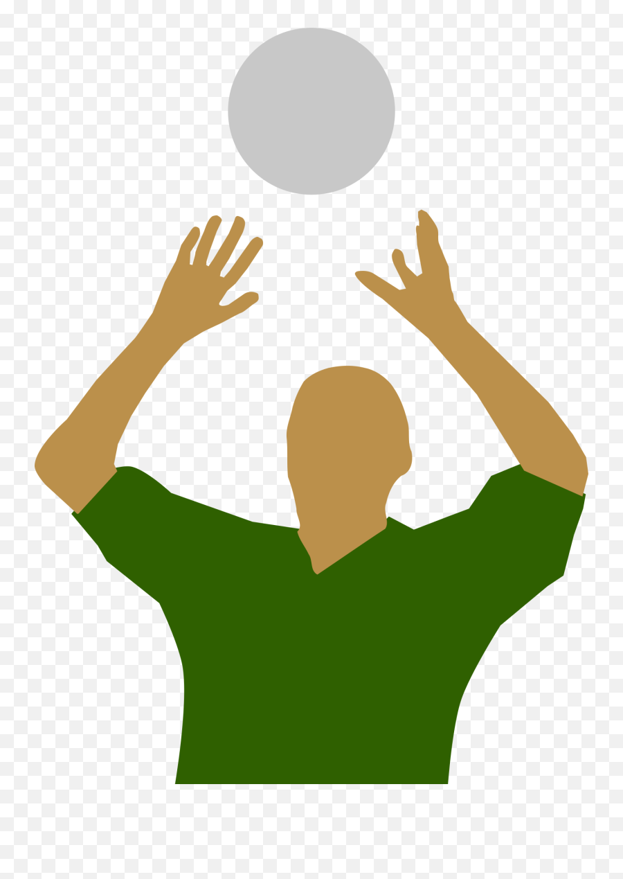 Volleyball Player Clipart Free - Volleyball Setting Clipart Png Emoji,Volleyball Clipart