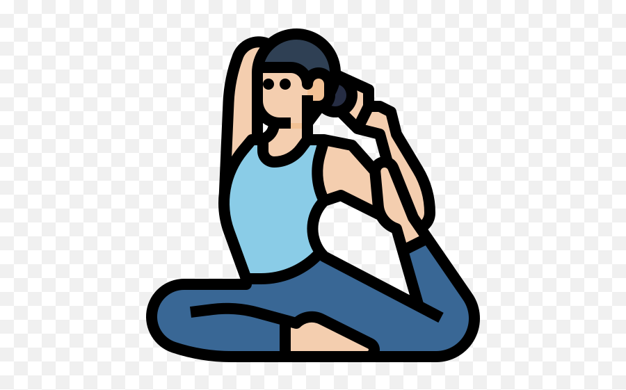 Yoga - Free Hobbies And Free Time Icons Emoji,Relaxing Clipart