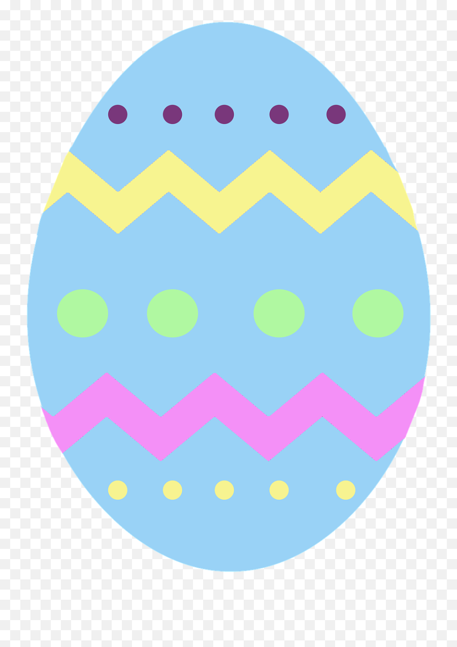 Easter Egg Blue - Free Image On Pixabay Emoji,Easter Eggs Transparent