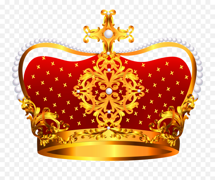 Library Of High Resolution Crown Jpg Transparent Library Png - Red Crown Png Emoji,Crown Transparent
