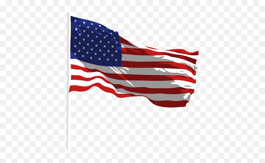 American Flag Png Hd Quality - Png Bandera Estadounidense Emoji,American Flag Png