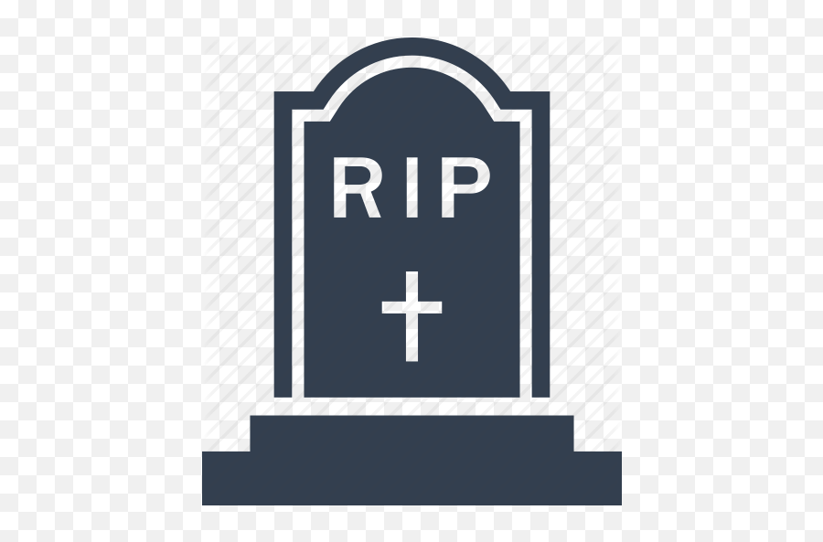 Rip Funeral Gravestone Icon Flat Design Rip Flatdesign - Funeral Png Emoji,Comedy Central Logo