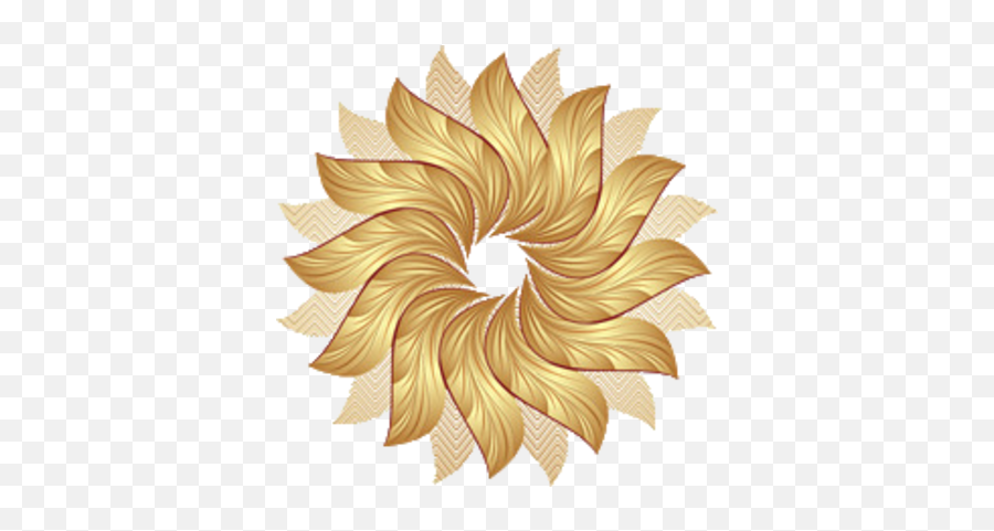 Gold Flowers - Dream Gold Emoji,Gold Flowers Png