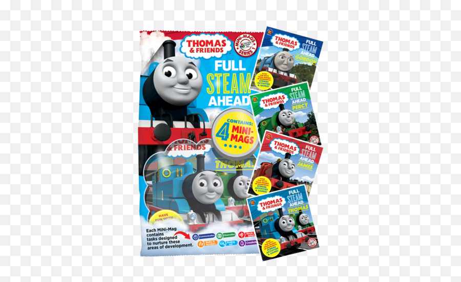 Download Thomas And Friends Mini - Mags Series Thomas And Emoji,Thomas And Friends Logo Transparent