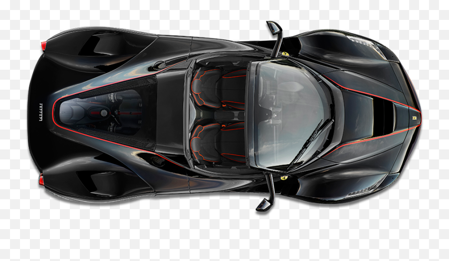 Download Top Ferrari View Png Image High Quality Hq Png Emoji,Car Top View Png