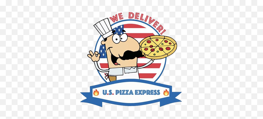 Us Pizza Express 866 Merriam Avenue Order Pickup Online Emoji,Cartoon Pizza Logo
