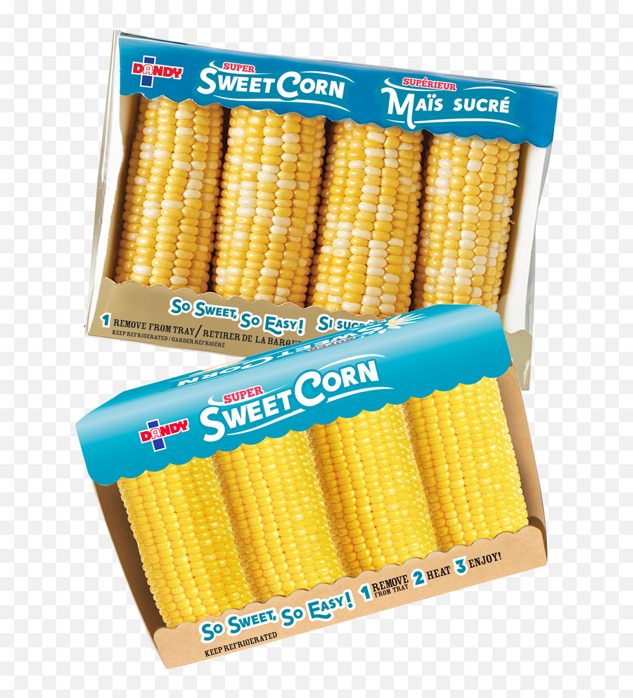 Tray Pack Sweet Corn - Corn On The Cob Emoji,Corn Png