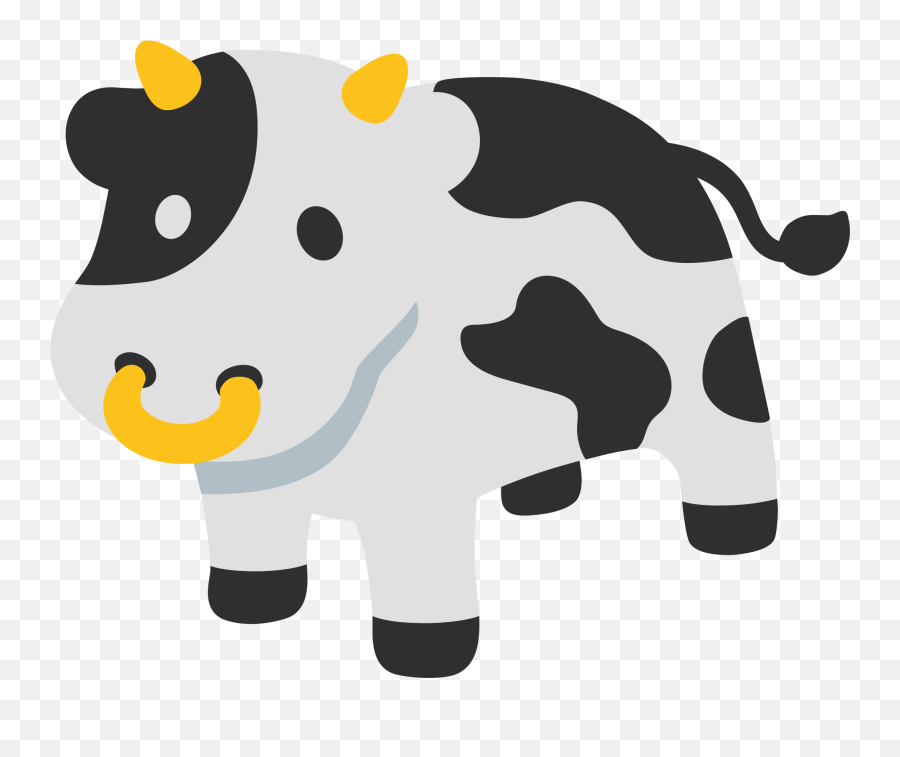 Picture - Android Cow Emoji Png,Cow Face Clipart