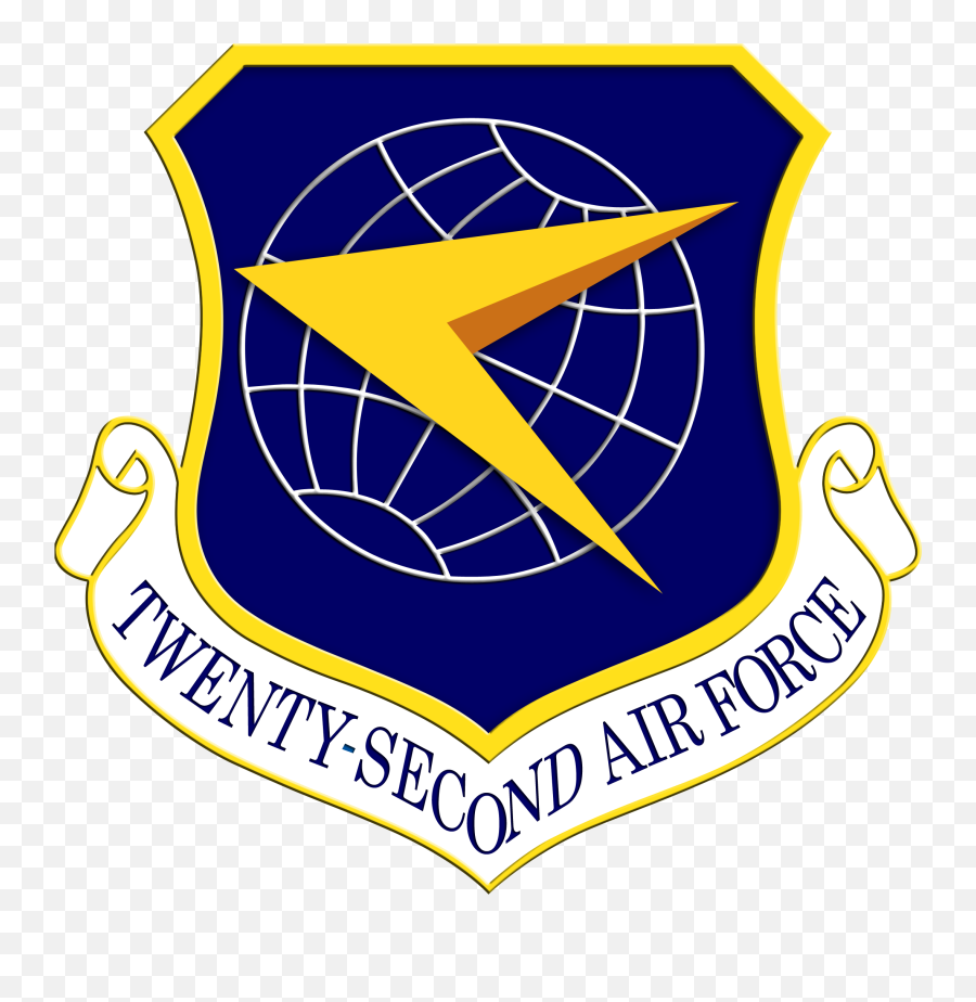 22 Af Logo - 22nd Air Force Emoji,Af Logo