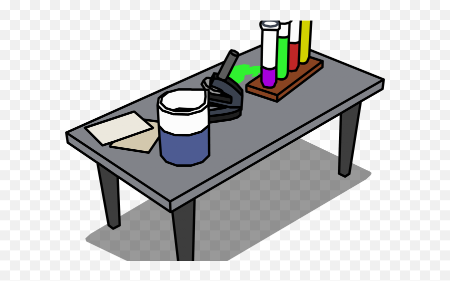 Laboratory Clipart Lab Table - Clip Art Emoji,Lab Clipart