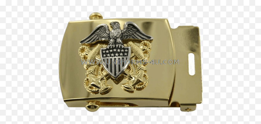 Us Navy Officer Belt Buckle - Us Navy Officer Belt Buckle Emoji,United States Navy Logo