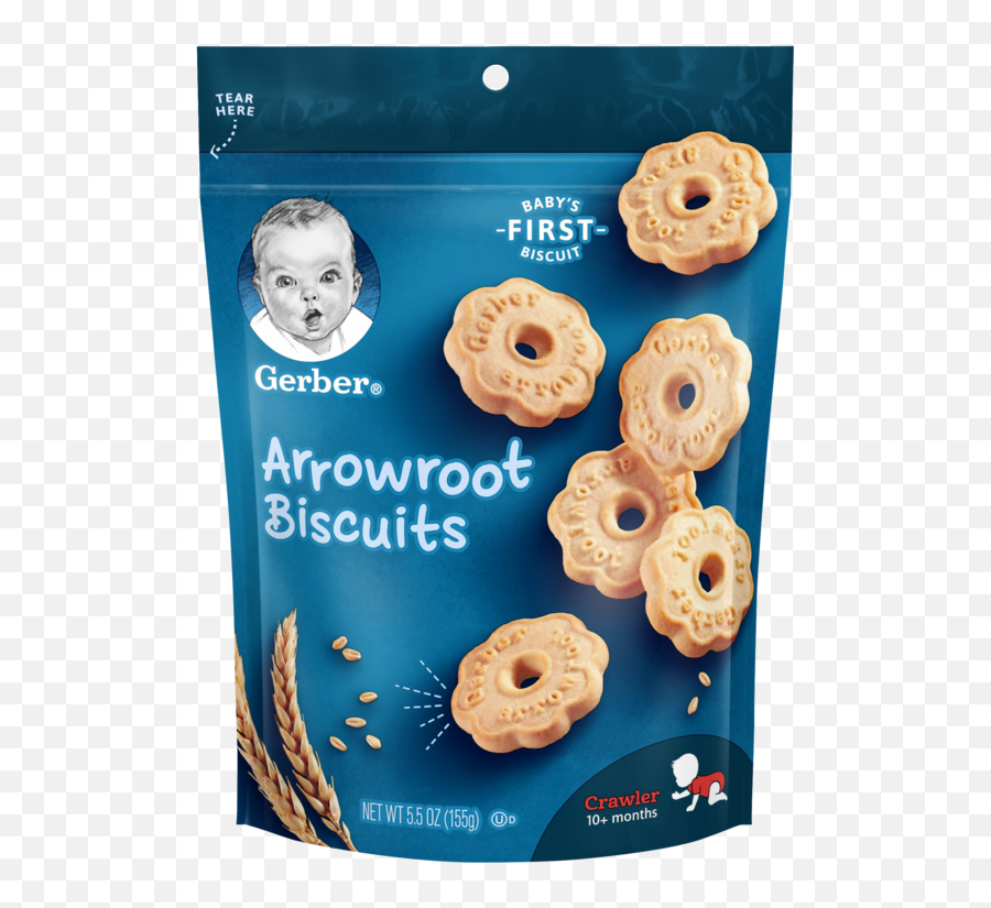 Arrowroot Cookies - Gerber Arrowroot Cookies Emoji,Cookie Transparent