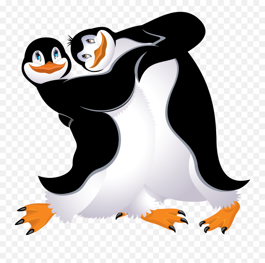 Penguin Cartoon Bird Clip Art Images - Dancing Penguins Clip Art Emoji,Penguins Clipart