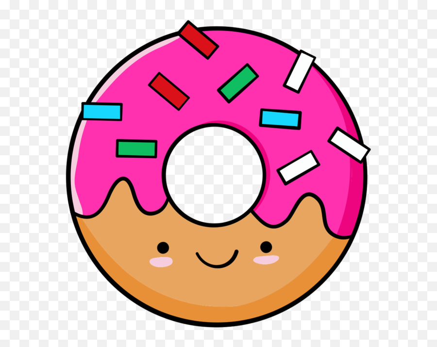 Sake Clipart Donut - Circle Png Download Full Size Dot Emoji,Pink Circle Png