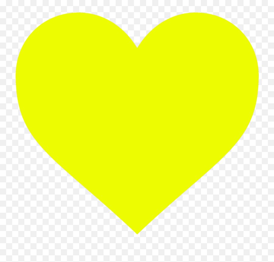 Download Hd Yellow Heart Png - Transparent Background Yellow Heart Transparent Emoji,Undertale Heart Png