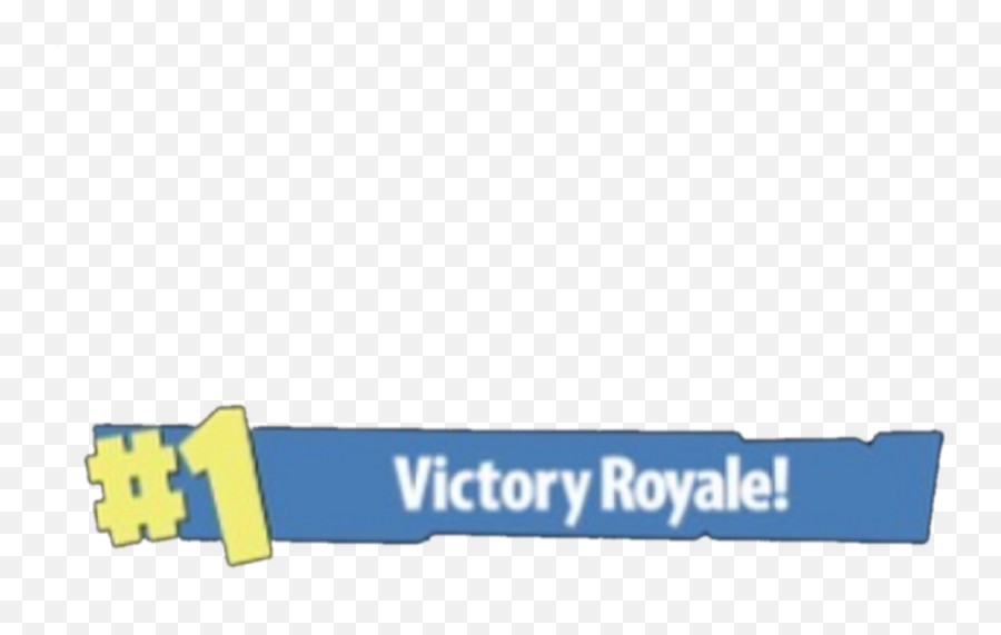 Fortnite Clipart Victory Royale Banner - Vertical Emoji,Fortnite Clipart