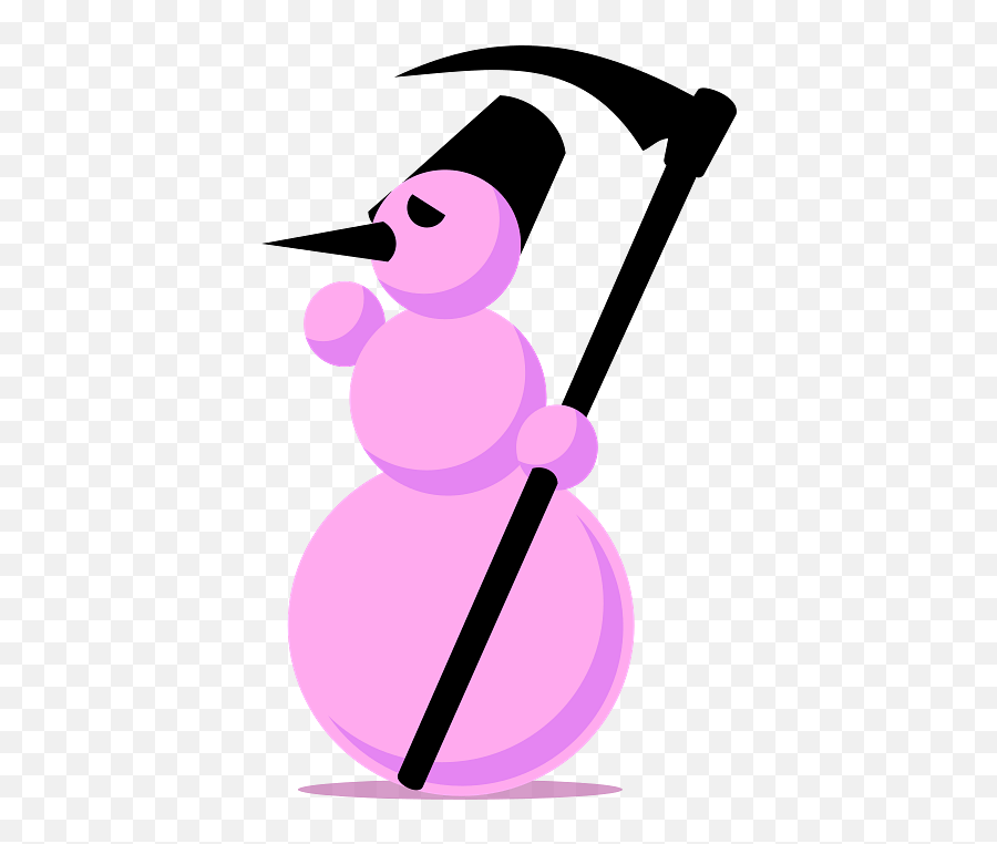 Grim Reaper Snowman Transparent Png - Stickpng Reaper Snowman Emoji,Grim Reaper Png