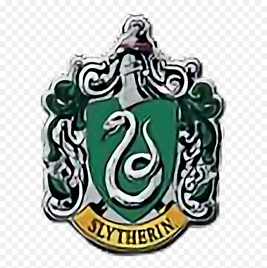 Slytherin Crest - Harry Potter Slytherin Badge Hd Png Harry Potter Slytherin Emoji,Slytherin Png