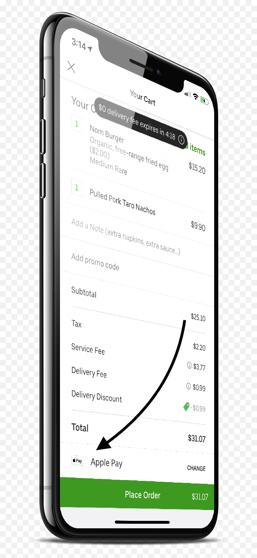 Uber Eats Now Lets You Pay With Apple Pay Average Apple - Transparent Apple Music Smartphone Png Emoji,Apple Pay Logo Png