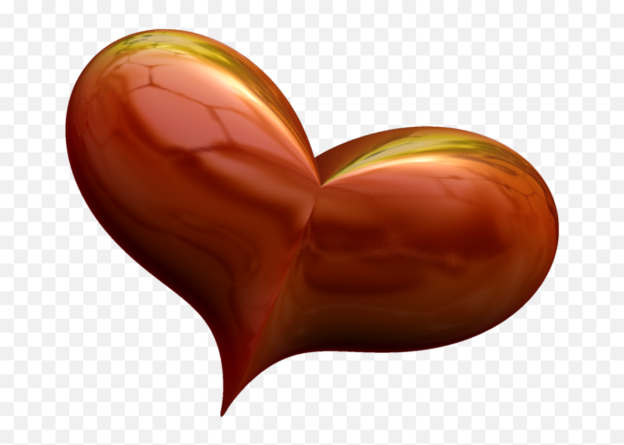 3d Heart Png - Girly Emoji,3d Heart Png