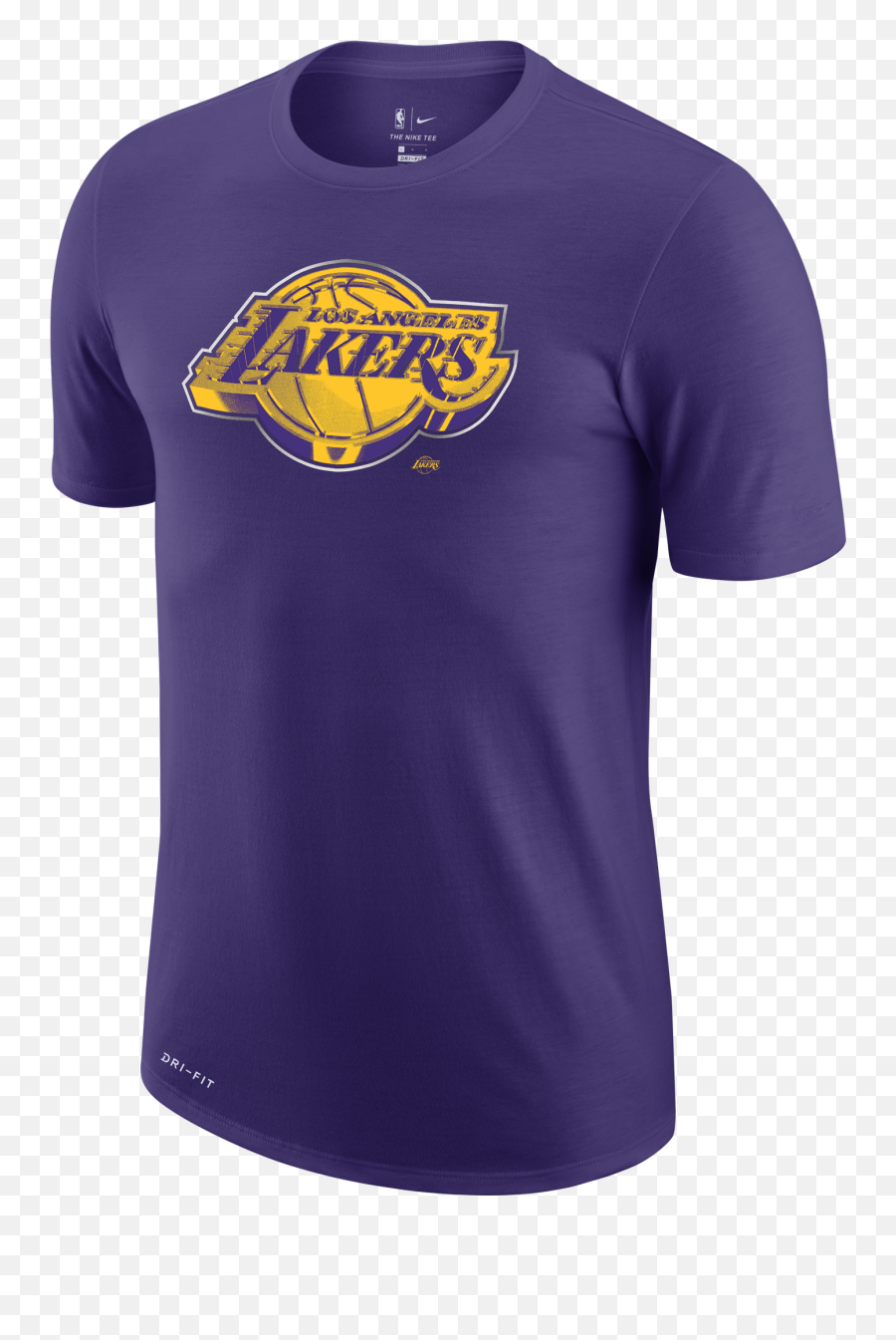 Nike Nba Los Angeles Lakers Earned Edition Logo Dri - Fit Tee Los Angeles Lakers Shirt Emoji,Logo Lillard